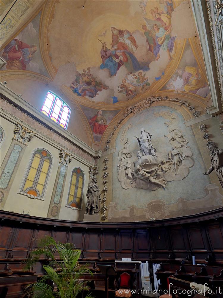 Monza (Monza e Brianza, Italy) - Apse and choir of the Church of Santa Maria di Carrobiolo